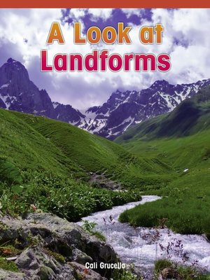 cover image of A Look at Landforms